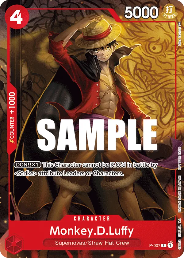 Immagine carta Monkey D Luffy
