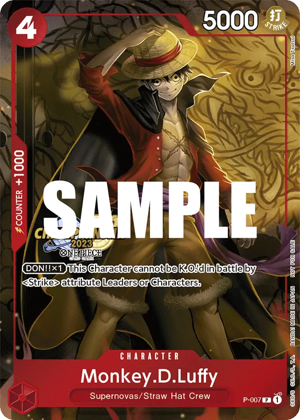 Immagine carta Monkey D Luffy