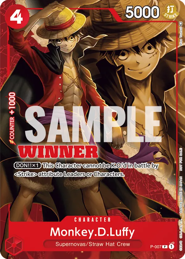 Immagine carta Monkey D Luffy