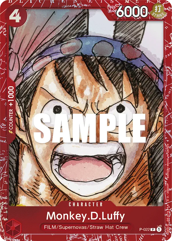 Immagine carta Monkey D Luffy
