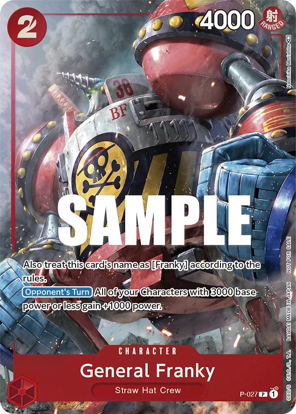 Immagine carta General Franky