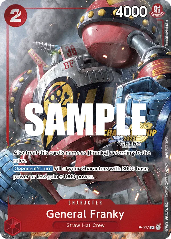 Immagine carta General Franky