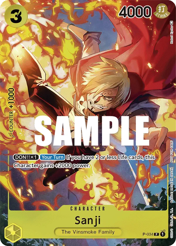 Immagine carta Sanji