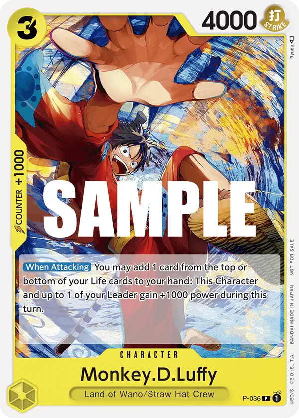 Immagine carta Monkey D Luffy