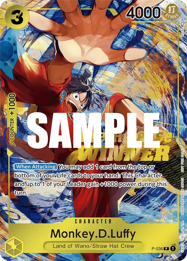 Immagine carta Monkey D Luffy