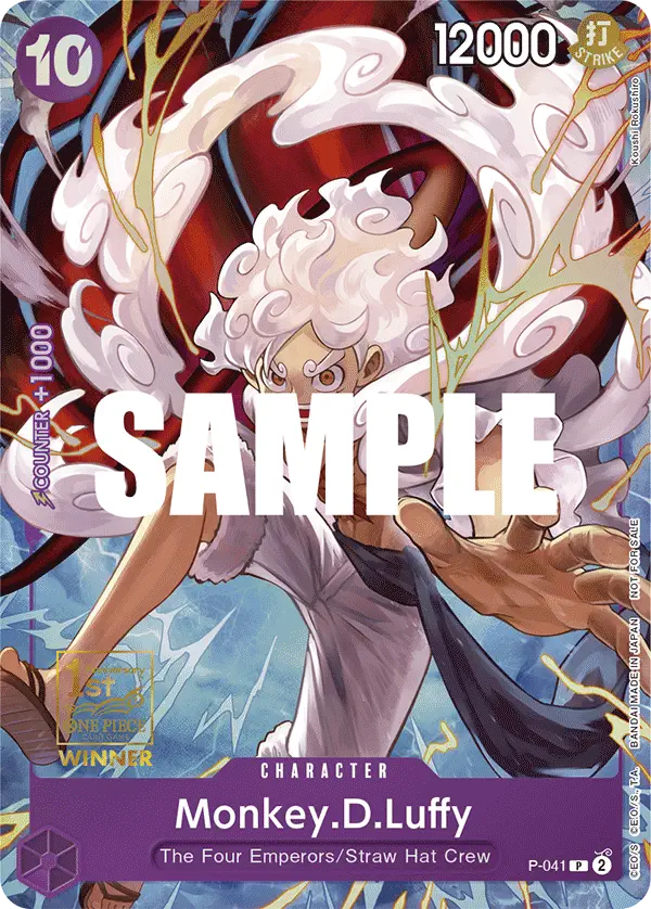 Immagine carta Monkey D Luffy