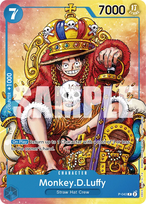 Immagine carta Monkey D Luffy
