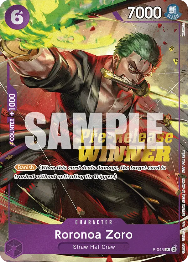 Immagine carta Roronoa Zoro