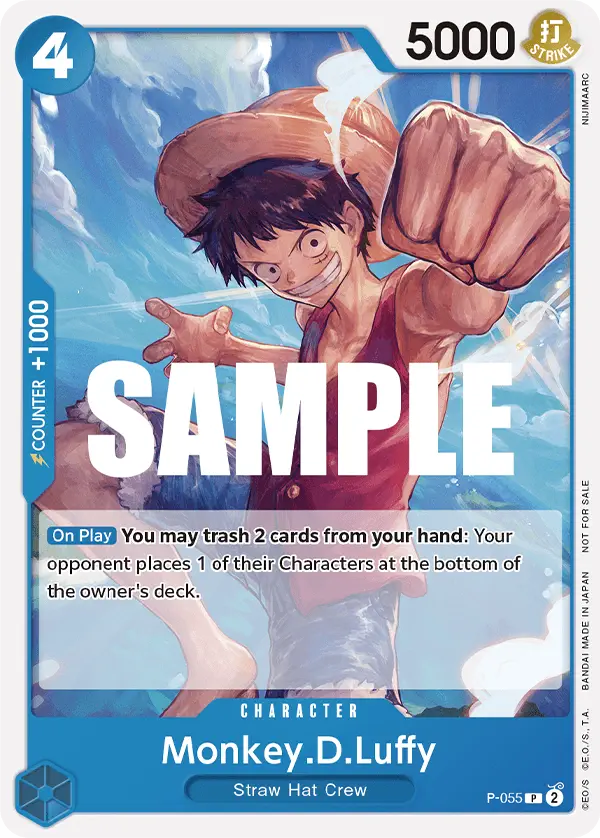 Immagine carta Monkey D Luffy