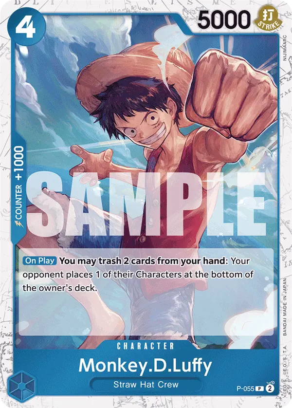 Immagine carta Monkey D Luffy
