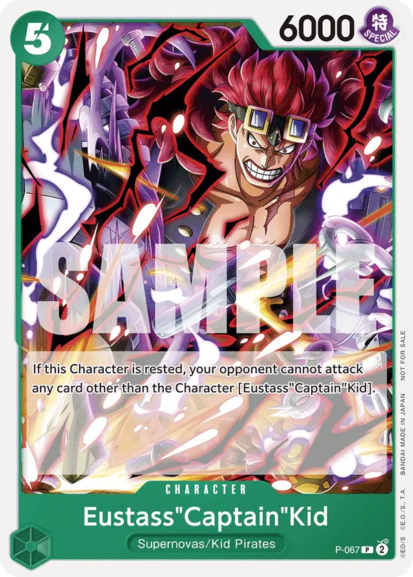 Immagine carta Eustass "captain" Kid