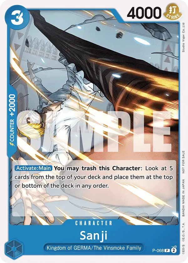 Immagine carta Sanji
