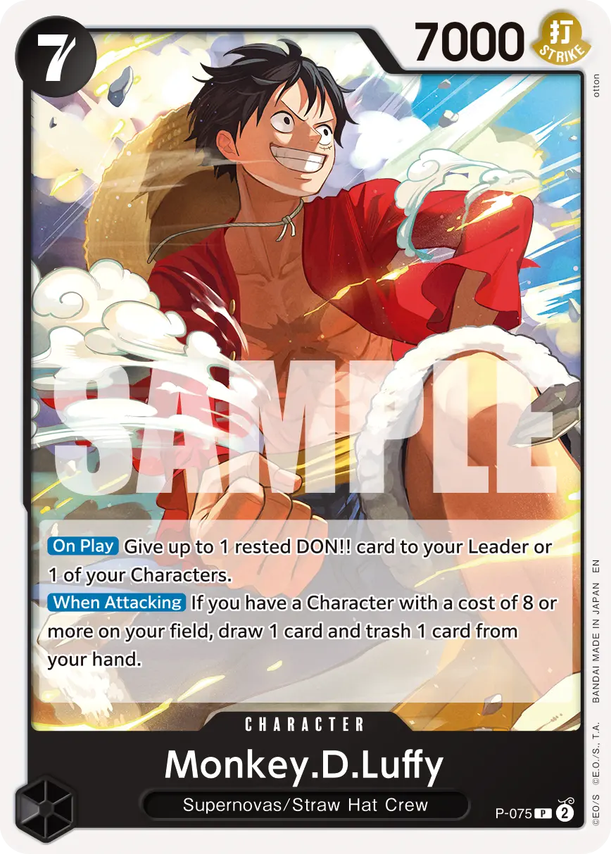 Immagine carta Monkey D Luffy