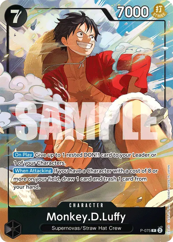 Immagine carta Monkey D Luffy