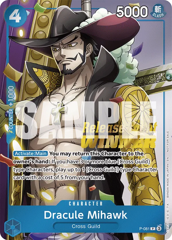 Immagine carta Dracule Mihawk