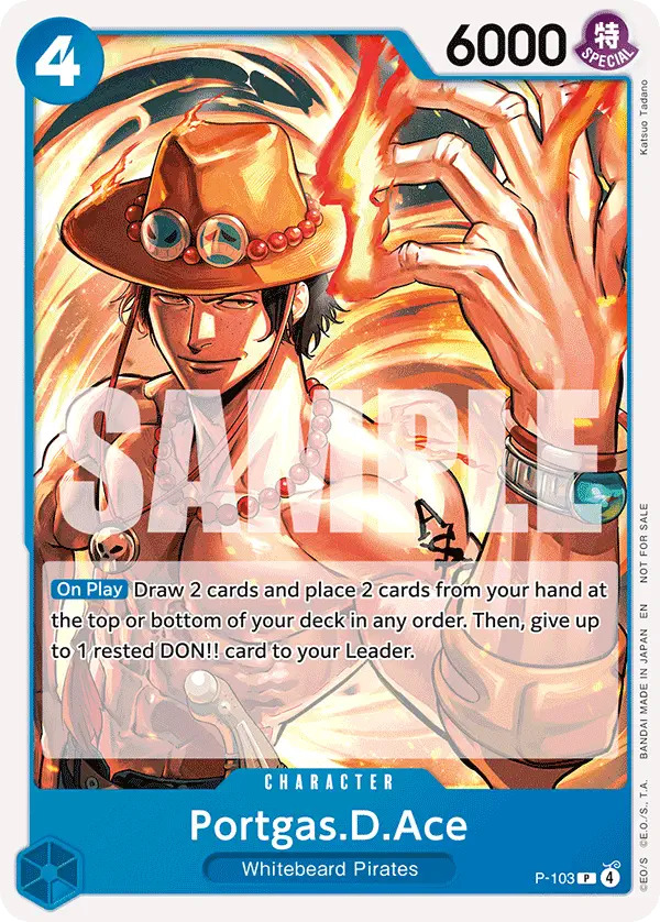 Immagine carta Portgas D Ace
