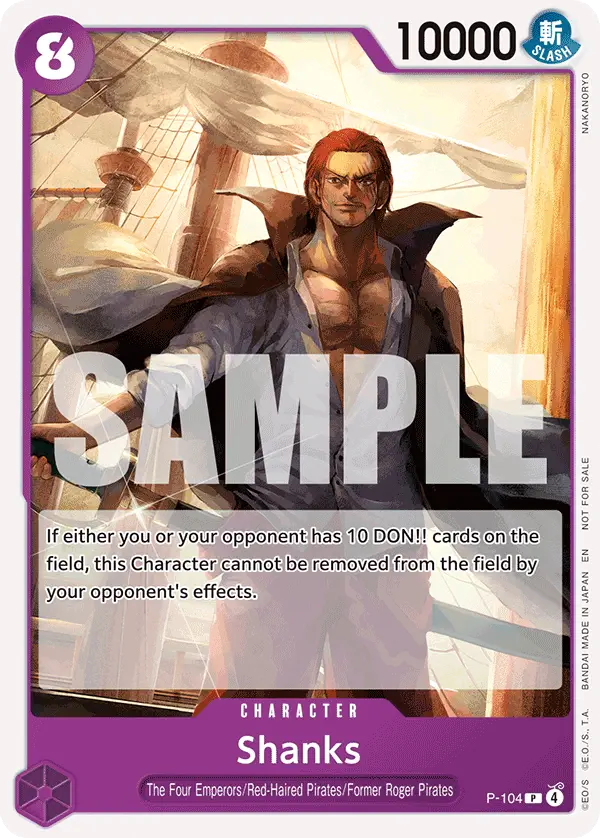 Immagine carta Shanks