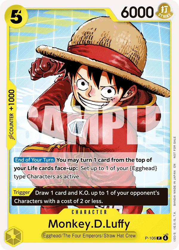 Immagine carta Monkey D Luffy