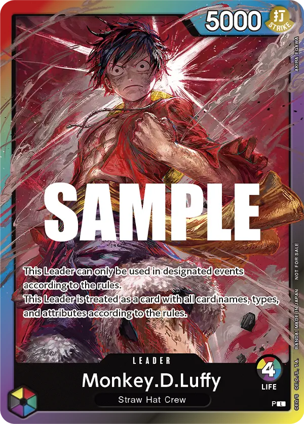 Immagine carta Monkey D Luffy