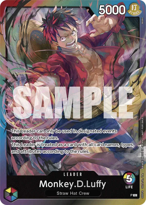 Immagine carta Monkey D Luffy