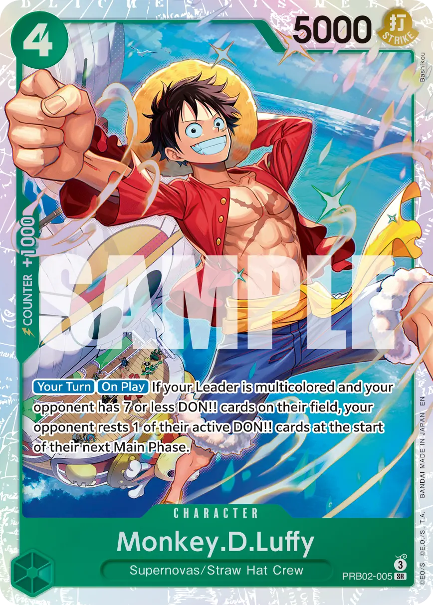 Immagine carta Monkey D Luffy