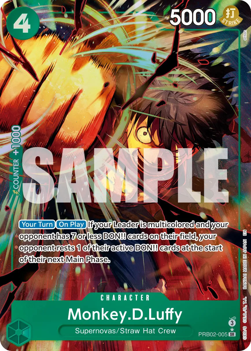 Immagine carta Monkey D Luffy