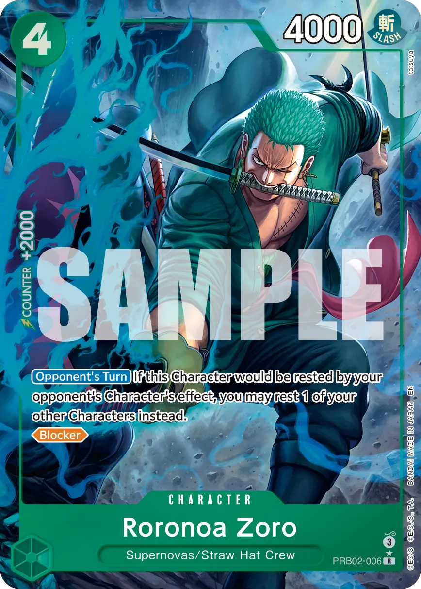 Immagine carta Roronoa Zoro