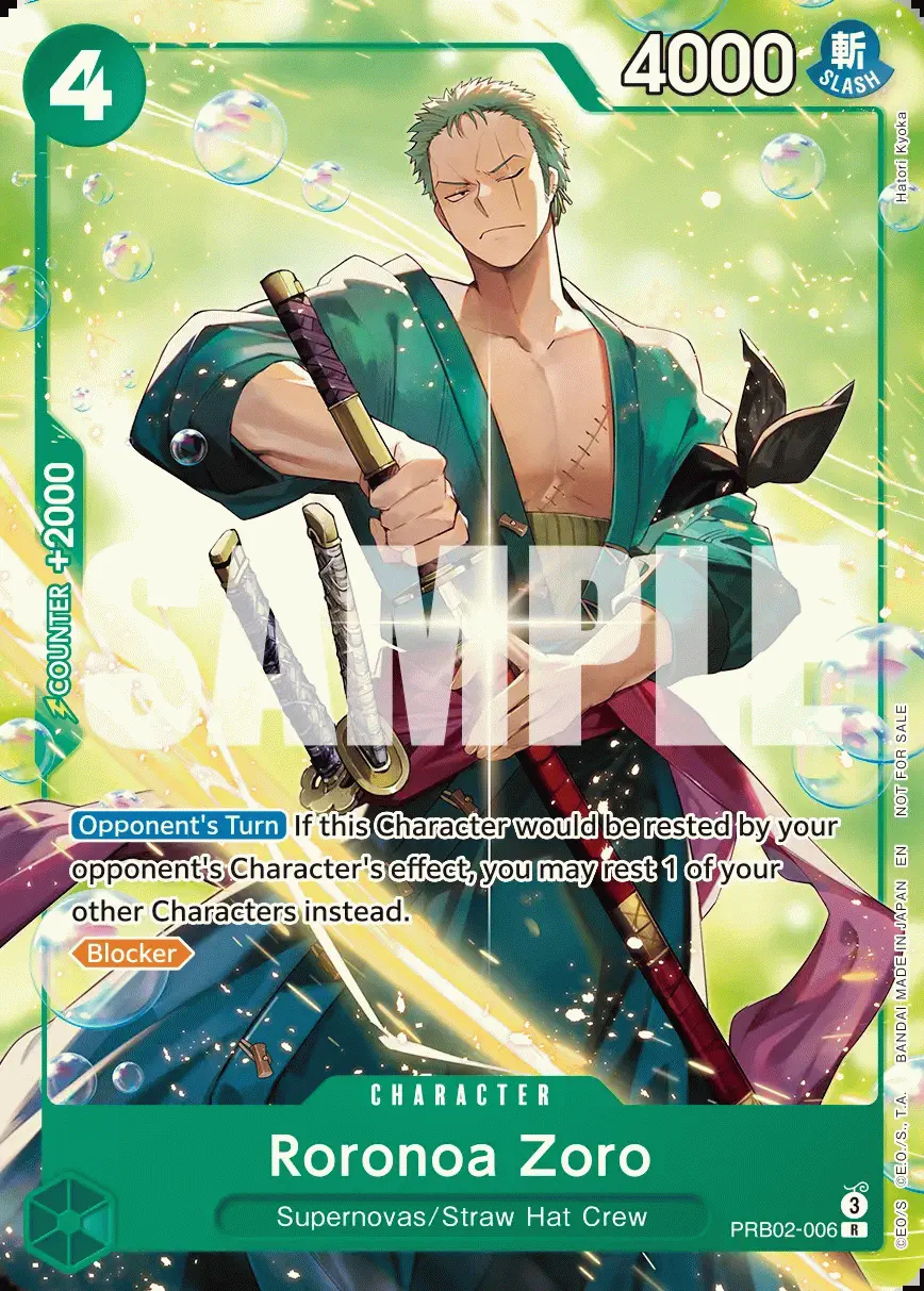 Immagine carta Roronoa Zoro