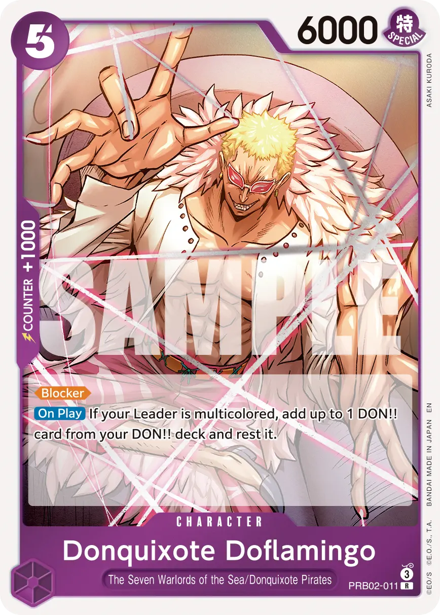 Immagine carta Donquixote Doflamingo