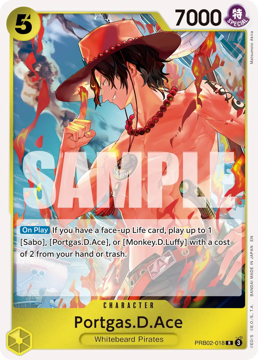 Immagine carta Portgas D Ace