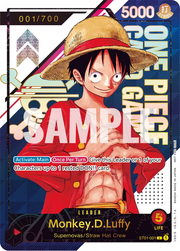 Immagine carta Monkey D Luffy