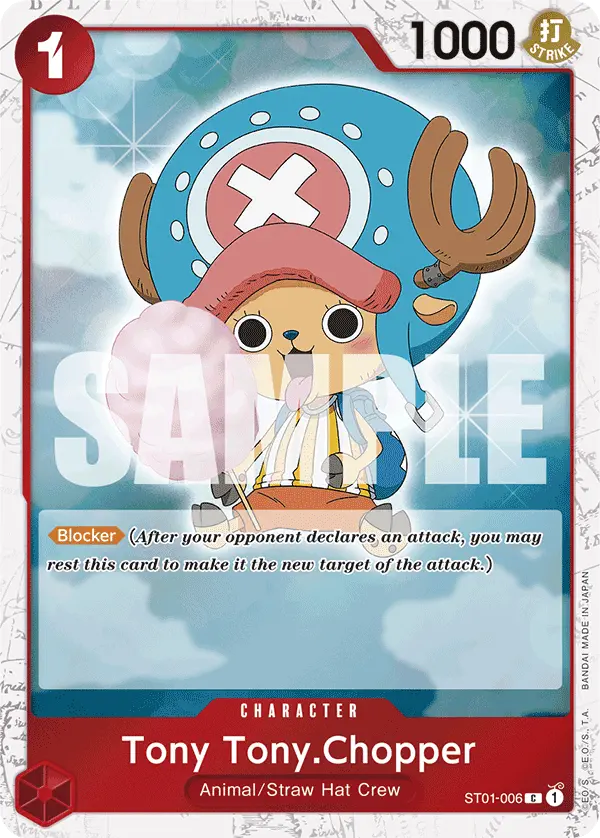 Immagine carta Tony Tony Chopper
