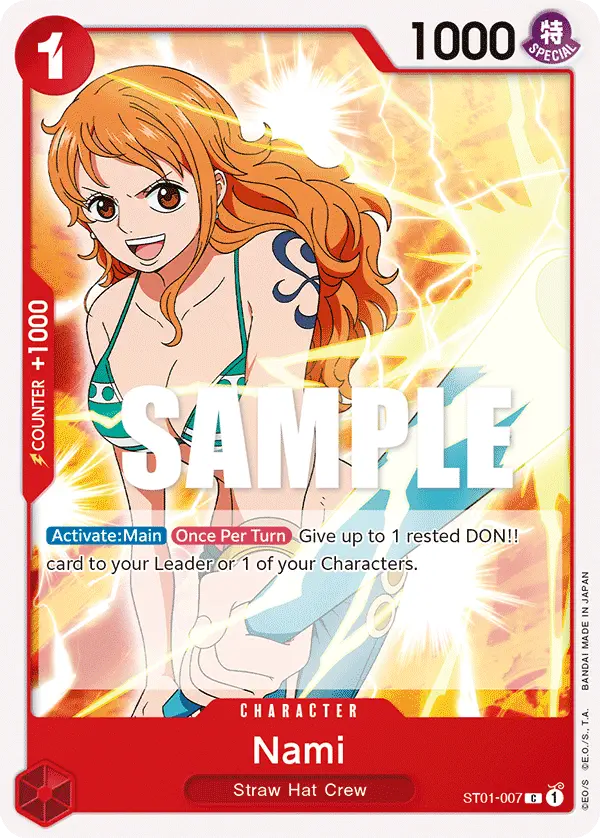 Immagine carta Nami