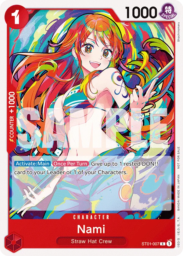 Immagine carta Nami