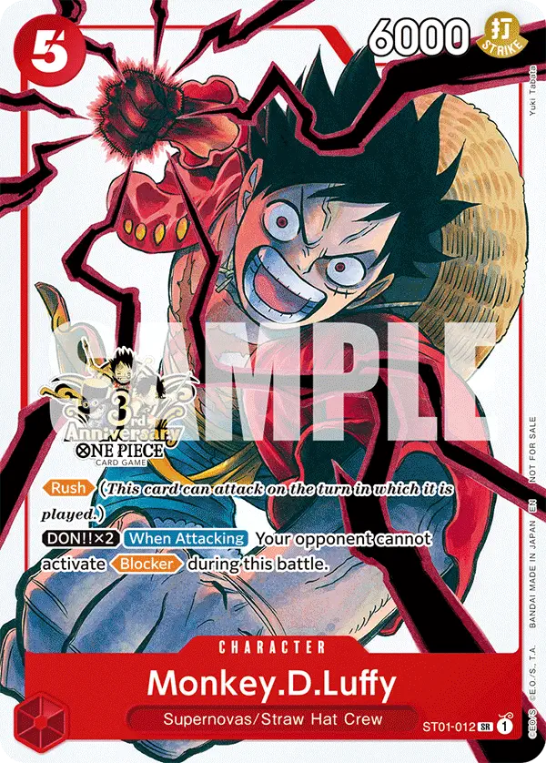 Immagine carta Monkey D Luffy