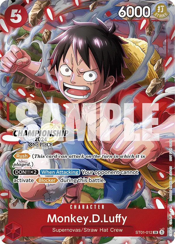 Immagine carta Monkey D Luffy