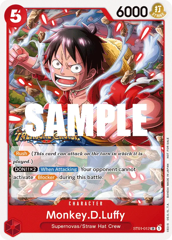 Immagine carta Monkey D Luffy