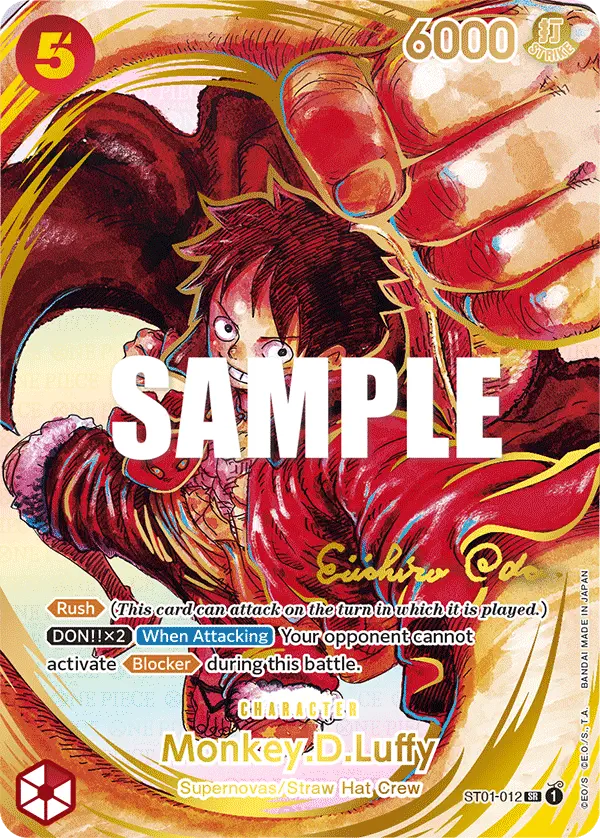 Immagine carta Monkey D Luffy