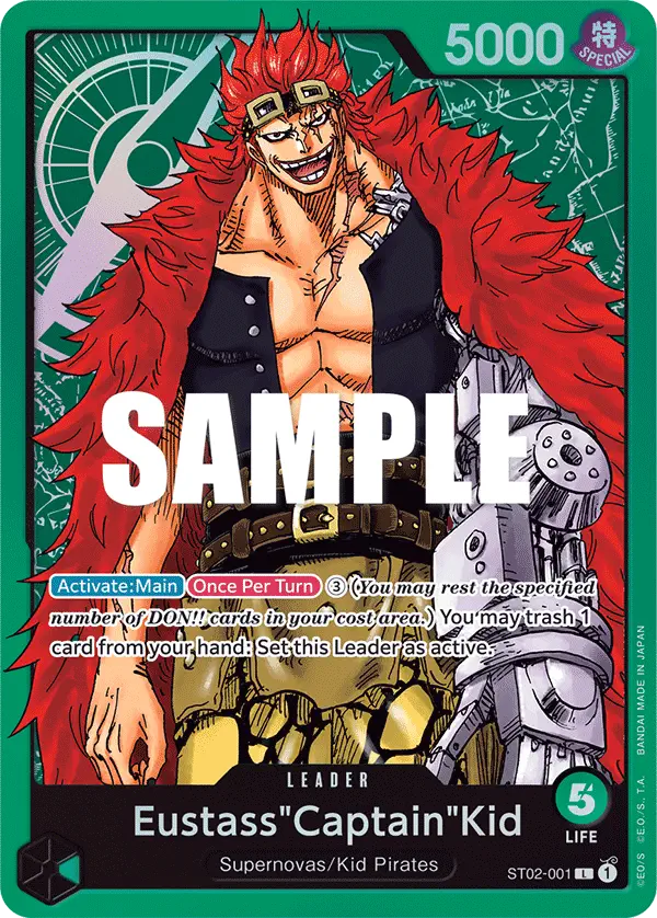 Immagine carta Eustass "captain" Kid