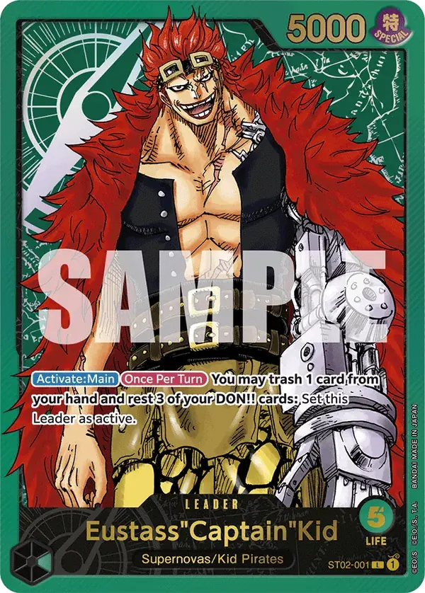 Immagine carta Eustass "captain" Kid
