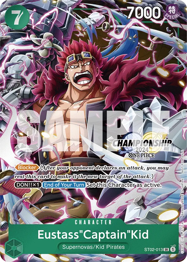 Immagine carta Eustass "captain" Kid