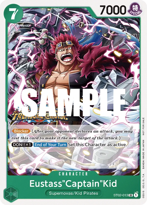 Immagine carta Eustass "captain" Kid