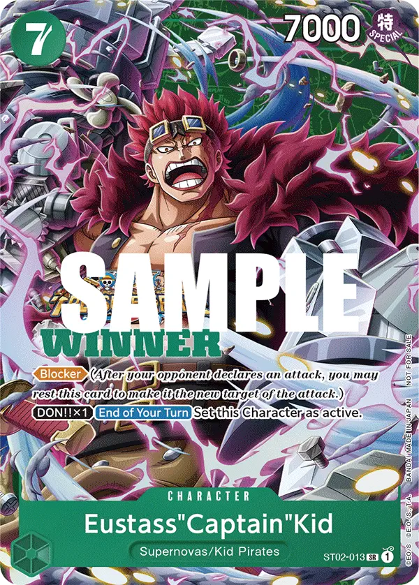 Immagine carta Eustass "captain" Kid