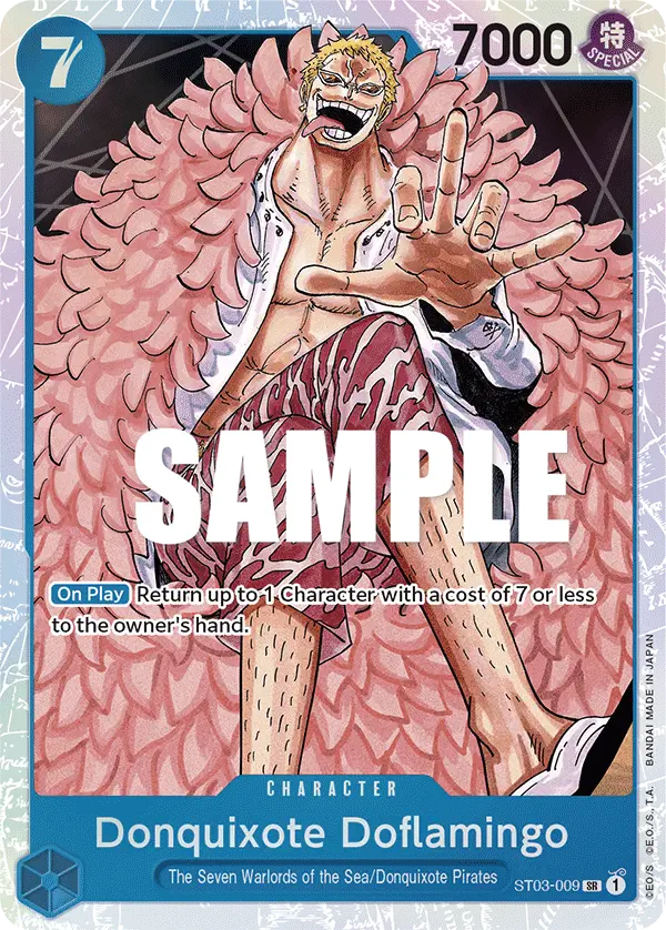 Immagine carta Donquixote Doflamingo