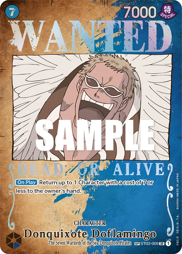 Immagine carta Donquixote Doflamingo
