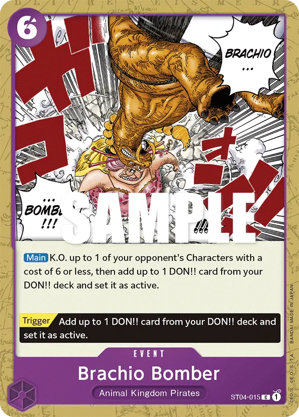 Immagine carta Brachio Bomber