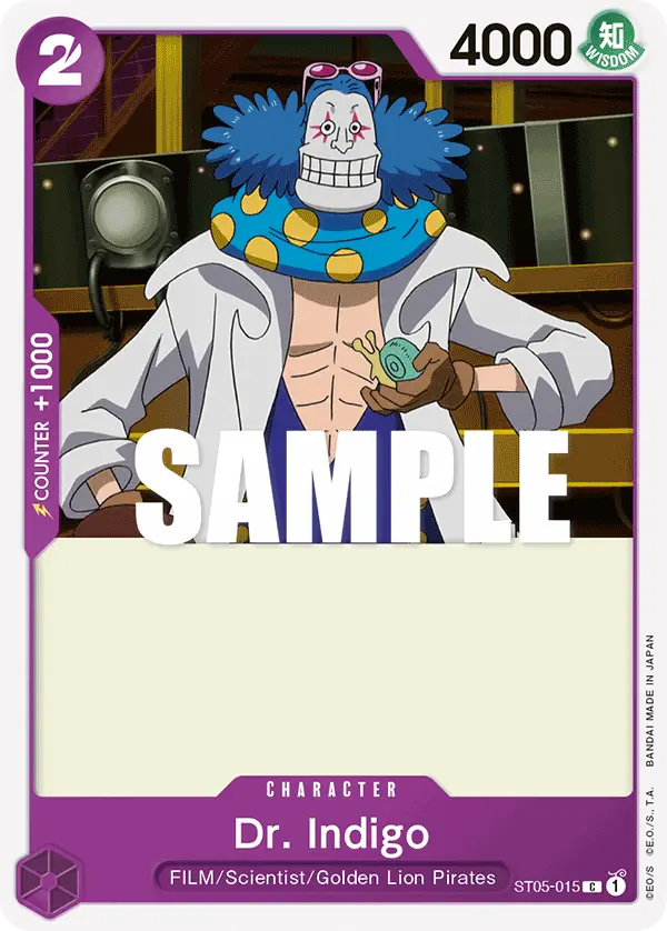 Immagine carta Dr. Indigo