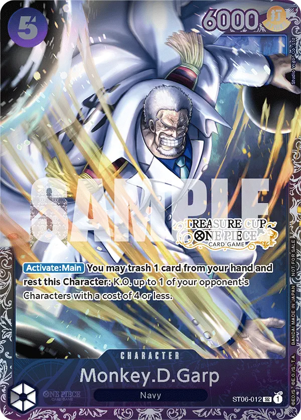 Immagine carta Monkey D Garp
