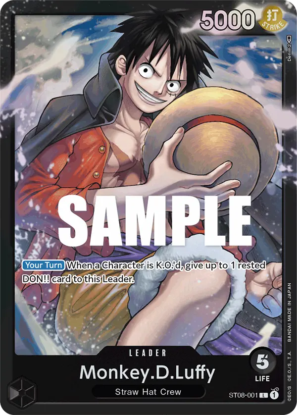 Immagine carta Monkey D Luffy