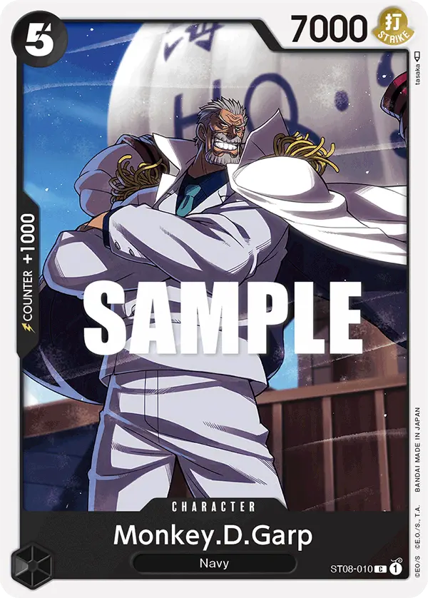 Immagine carta Monkey D Garp